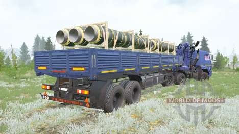 KamAZ-6522-53〡color configurations for Spintires MudRunner