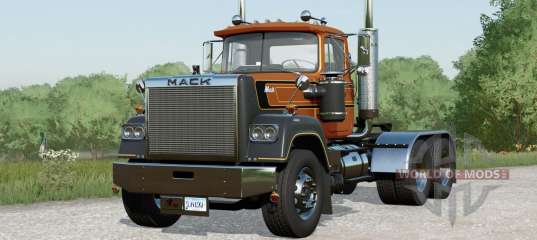 Mack Super-Liner 6x4 1977〡improved driving physics for Farming ...