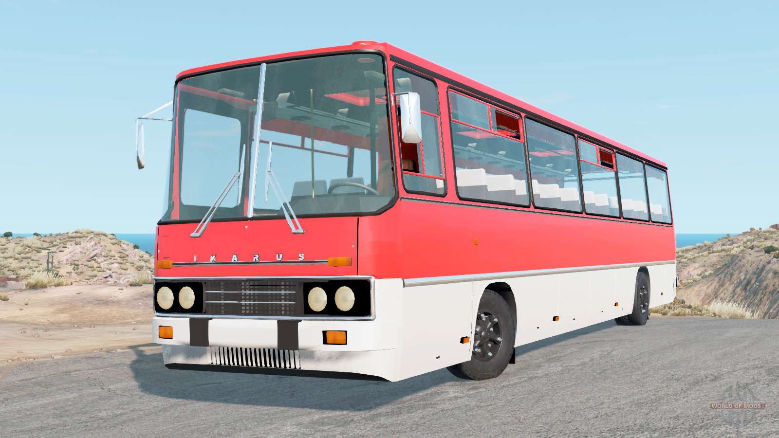 Hungarian bus Ikarus-250 Minecraft Map