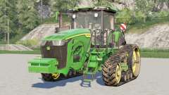 John Deere 8RT series〡configurable front weight for Farming Simulator 2017