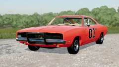 Dodge Charger RT General Lee (XP 29) 1969〡movable parts for Farming Simulator 2017