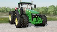 John Deere 8R series〡license plate are available for Farming Simulator 2017
