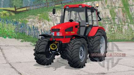 MTZ-1221.4 Belarus〡with a counterweight for Farming Simulator 2015