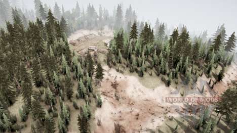 Small Town for Spintires MudRunner