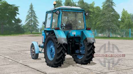 MTZ-80 Belarus〡has dual rear wheels for Farming Simulator 2017