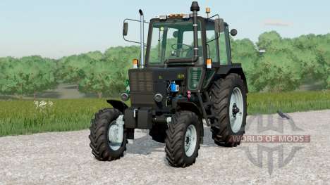 MTZ-82.1 Belarus〡extra weights on wheels for Farming Simulator 2017