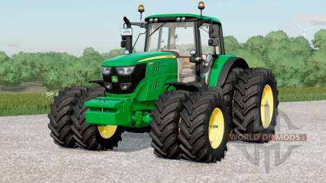 John Deere 6M series〡includes front weight for Farming Simulator 2017