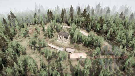 Small Town for Spintires MudRunner