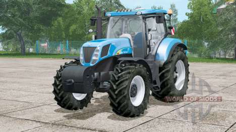 New Holland T7000 series〡has warning signs for Farming Simulator 2017