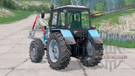 MTZ-1221 Belarus〡with a loader for Farming Simulator 2015