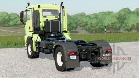 MAN TGS 18.500 4x4 Middle Cab〡more realistic for Farming Simulator 2017