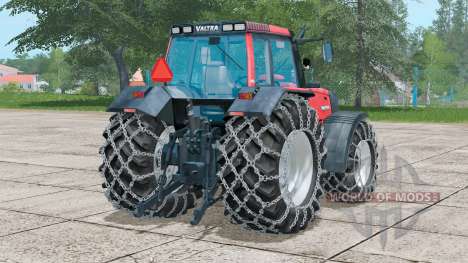 Valtra HiTech 8050 Series〡tires with chains for Farming Simulator 2017