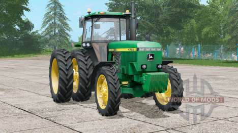 John Deere 4050 series〡front hydraulic or weight for Farming Simulator 2017