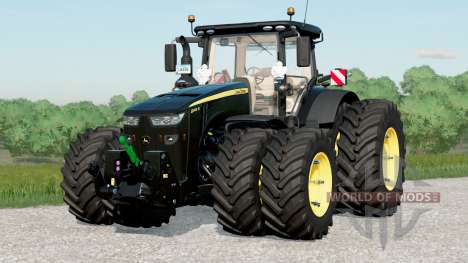 John Deere 8R series〡Black Edition for Farming Simulator 2017
