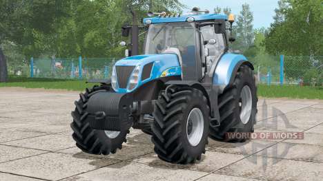 New Holland T7000 series〡has some nice functions for Farming Simulator 2017