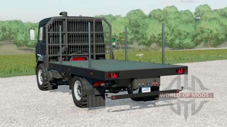 Iveco 190-38 Fatbed〡added side supports for logs for Farming Simulator 2017
