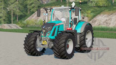 Fendt 500 Vario〡chrome exhaust trim for Farming Simulator 2017