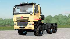 Tatra Phoenix T158 6x6 Tractor Truck 2012〡added low attachers for Farming Simulator 2017