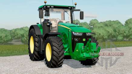 John Deere 8R series〡with flash beacon lights for Farming Simulator 2017