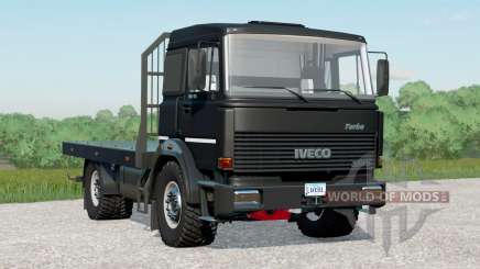 Iveco-Fiat 190-38 Turbo Fatbed〡added side supports for logs for Farming Simulator 2017