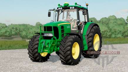 John Deere 7030 Premium〡front weight or front hydraulics for Farming Simulator 2017