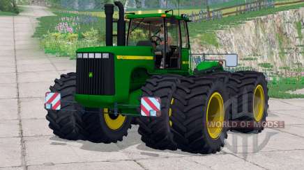 John Deere 9400〡there are double wheels for Farming Simulator 2015