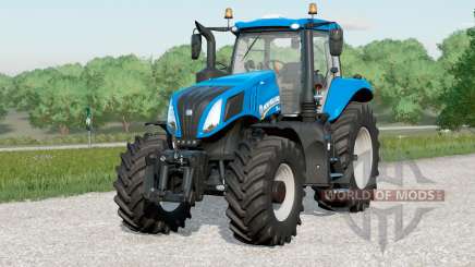 New Holland T8.320〡power selection for Farming Simulator 2017