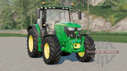 John Deere 6R series〡fixed config wheels for Farming Simulator 2017