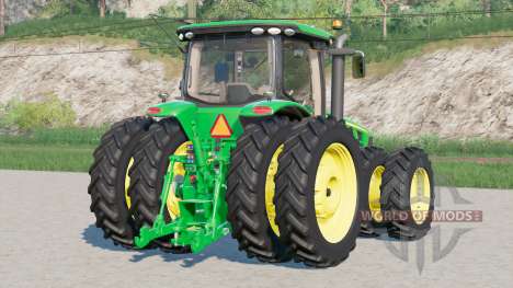 John Deere 8R series〡reifenzuschaltfunktionen for Farming Simulator 2017