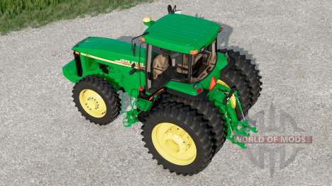 John Deere 8110〡has dual rear wheels for Farming Simulator 2017