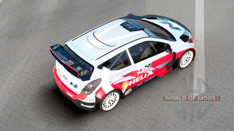 Hyundai i20 WRC (PB) 2013 for Euro Truck Simulator 2