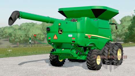 John Deere S600〡new grain tank extension config for Farming Simulator 2017