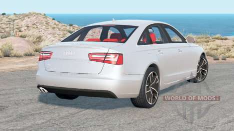 Audi A6 quattro Sedan (C7) 2013 for BeamNG Drive