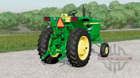 John Deere 4000 series〡wheels selection for Farming Simulator 2017