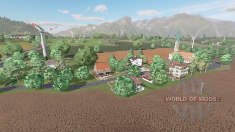 FS22 Alpen Map v1.0.0.1 for Farming Simulator 2017