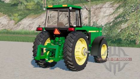 John Deere 4055〡there are dual rear wheels for Farming Simulator 2017