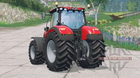 Case IH Optum 300〡license plate are available for Farming Simulator 2015