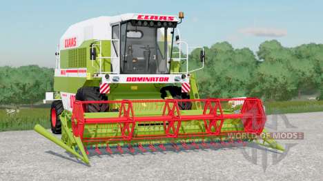 Claas Dominator 108 SL〡there are warning signs for Farming Simulator 2017