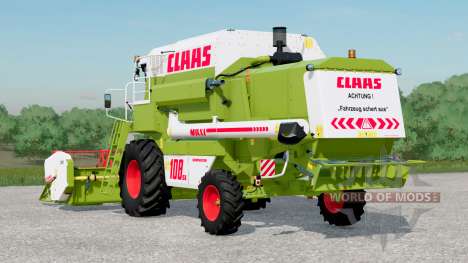 Claas Dominator 108 SL〡there are warning signs for Farming Simulator 2017