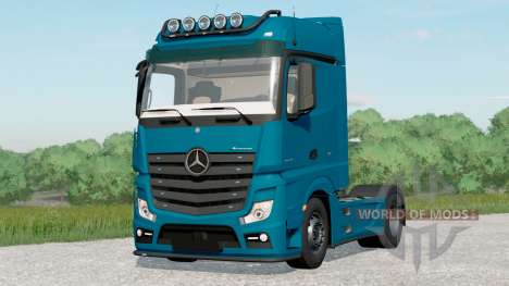 Mercedes-Benz Actros〡added new color palette for Farming Simulator 2017
