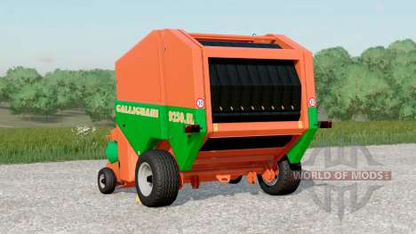 Gallignani 9250 SL〡produces 1,2x1,8m bales for Farming Simulator 2017