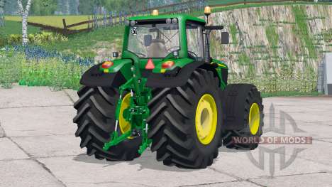 John Deere 6170M〡has wheels weights for Farming Simulator 2015