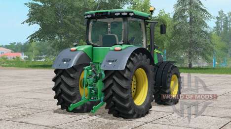 John Deere 7R series〡front hydraulic or weight for Farming Simulator 2017