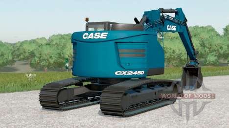 Case CX245D SR〡two buckets included for Farming Simulator 2017