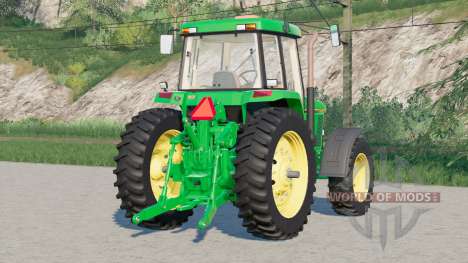 John Deere 7000 series〡tyre selection for Farming Simulator 2017