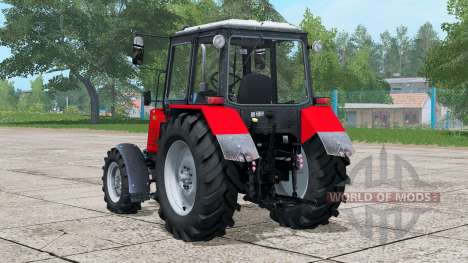 MTZ-820〡the dust is flying from under the wheels for Farming Simulator 2017
