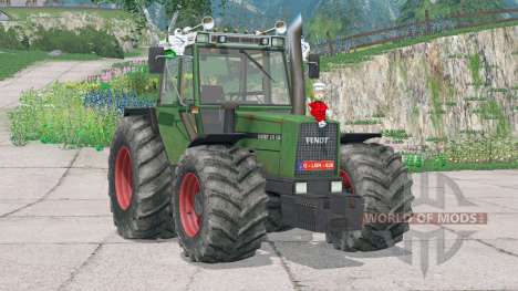 Fendt Favorit 611 LSA Turbomatik E〡dikke uitlaat for Farming Simulator 2015