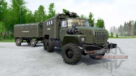 Ural-4320-31 v2.0 for Spintires MudRunner
