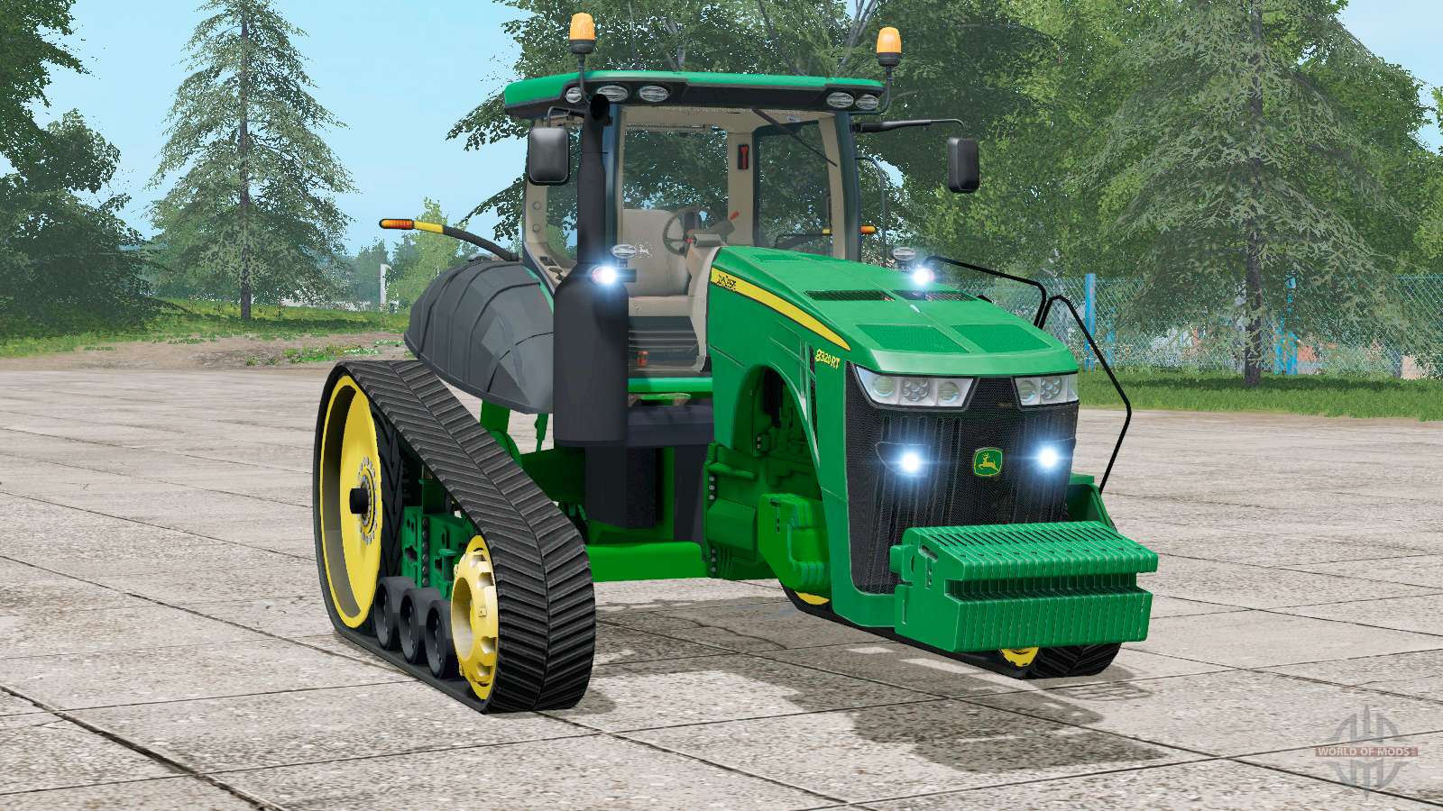 John Deere 8rt Series〡mirrors Reflect For Farming Simulator 2017 0518