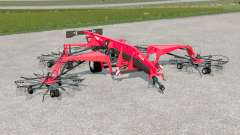 Fella Juras 14055 Pro〡four-rotor rake for Farming Simulator 2017